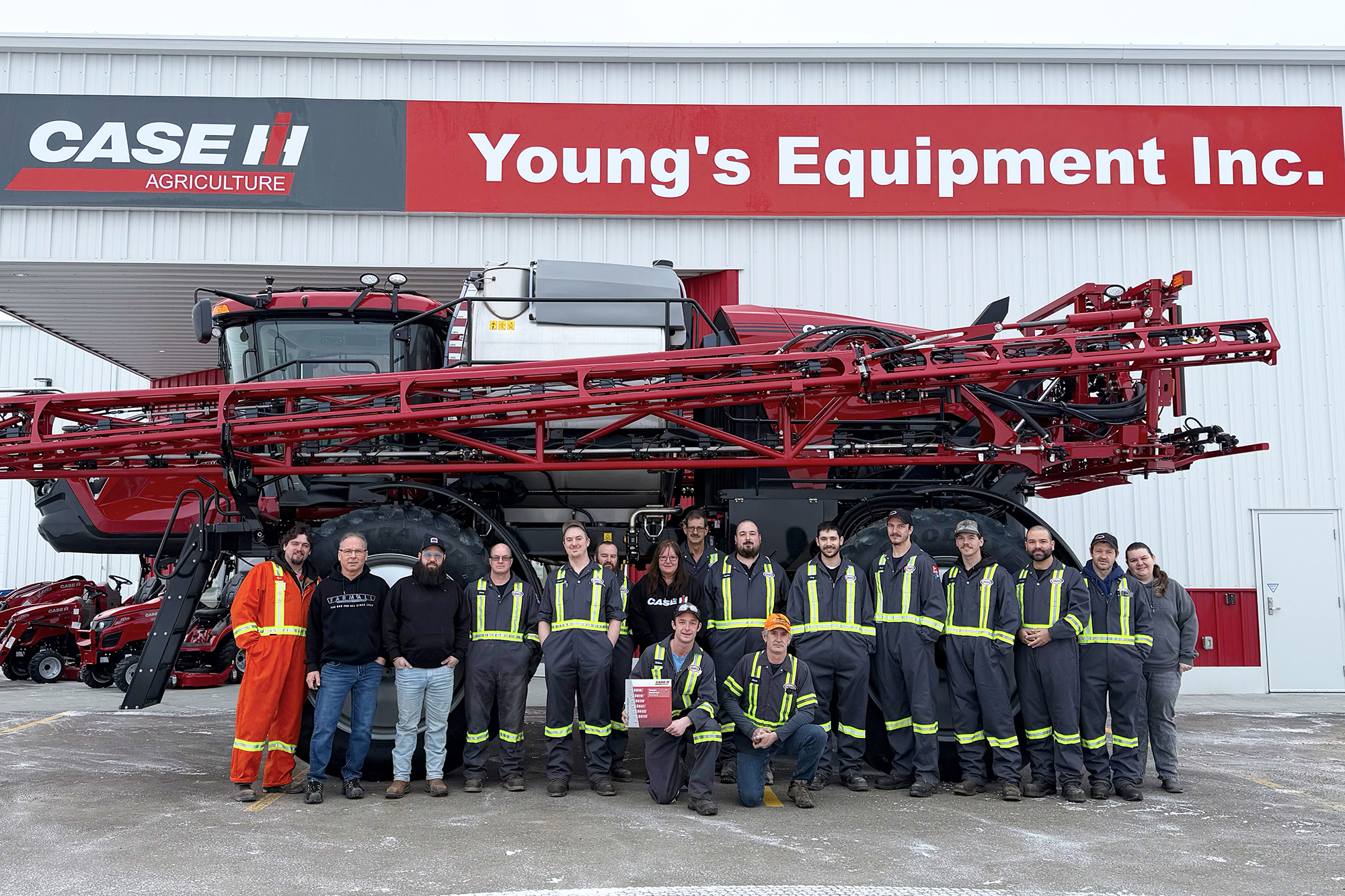 Case IH Pinnacle Service Award for Moose Jaw